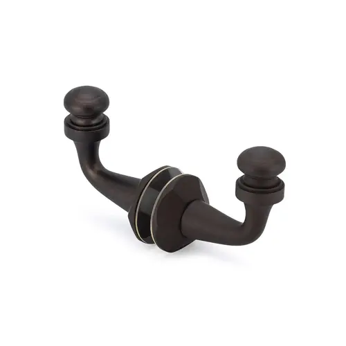 Rondo Back-to-Back Hook - Oil Rubbed Bronze Medium