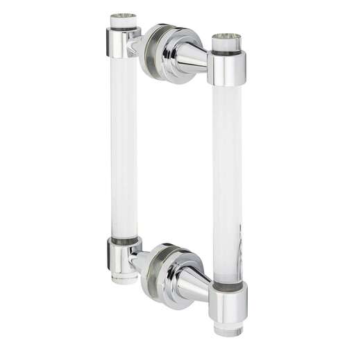 Overture 6" c/c Back-to-Back Pull - Polished Chrome