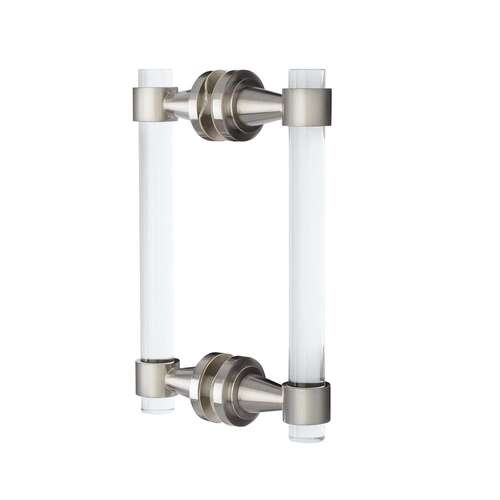 Overture 8" c/c Back-to-Back Pull - Brushed Nickel