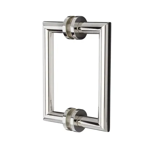 Coda 6" c/c Back-to-Back Pull - Polished Nickel