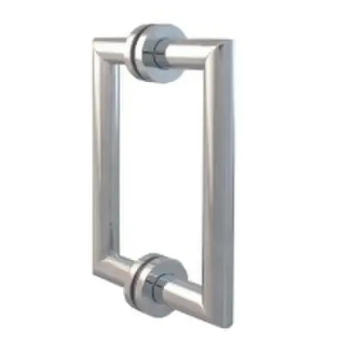 Coda 8" c/c Back-to-Back Pull - Polished Chrome