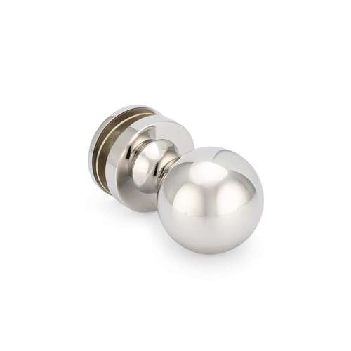 Coda Single-Sided Knob - Polished Nickel