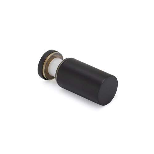 Oceana Single-Sided Cylinder Knob - Matte Black