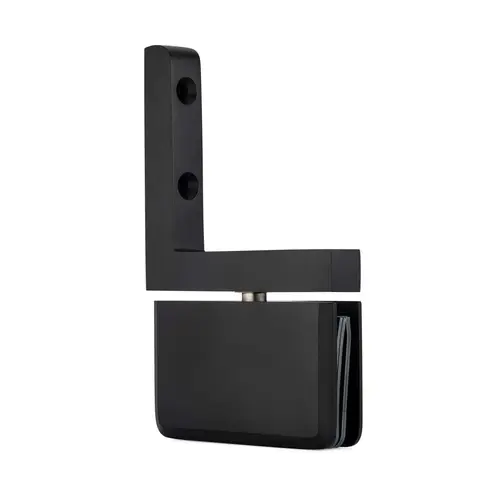 Oceana Standard Duty Pivot Hinge with Vertical Wall Bracket - Matte Black