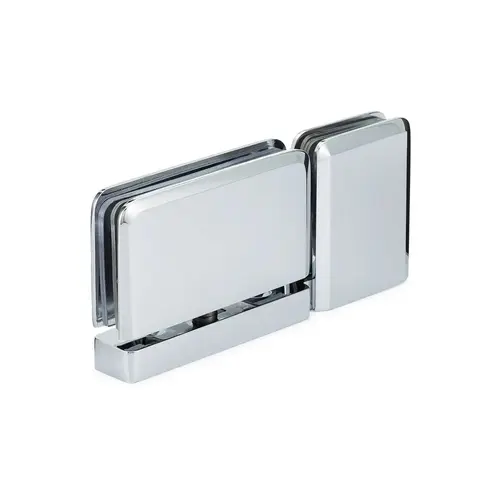 Oceana Standard Duty Pivot Hinge with Clamp for Bottom Left or Top Right - Polished Chrome