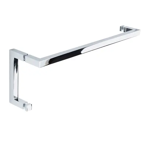 Taiga 18" c/c Towel Bar x 6" c/c Pull - Polished Chrome