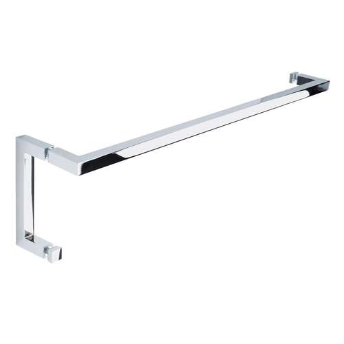 Taiga 24" c/c Towel Bar x 6" c/c Pull - Polished Chrome