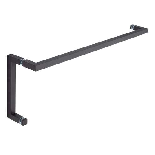 Taiga 24" c/c Towel Bar x 8" c/c Pull - Oil Rubbed Bronze Medium