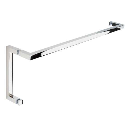 Taiga 24" c/c Towel Bar x 8" c/c Pull - Polished Nickel