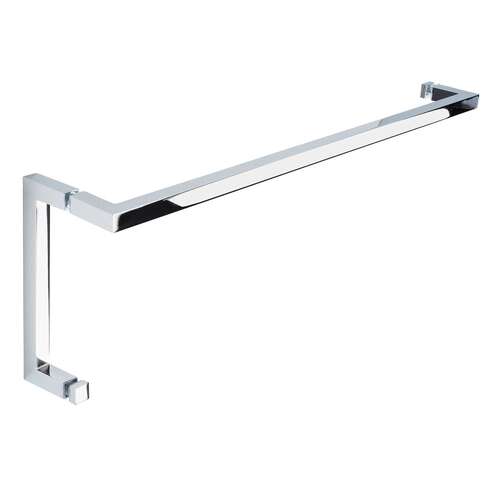 Taiga 24" c/c Towel Bar x 8" c/c Pull - Polished Chrome