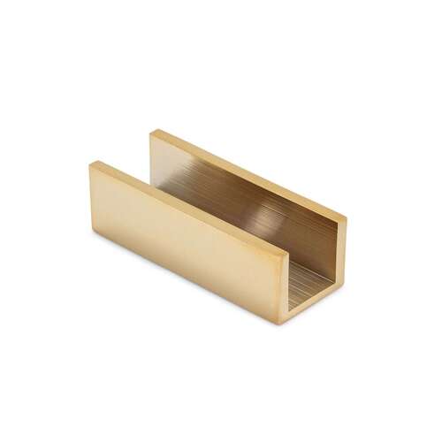 1/2" Mini Channel - Polished Brass PVD