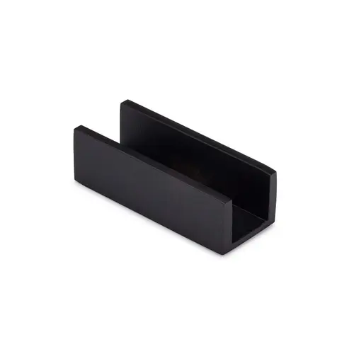 1/2" Mini Channel - Matte Black