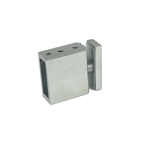 Bohle-Portals TAG81620.629 Taiga - Sliding Door 90 degree Return Glass Adapter - Polished Stainless Steel