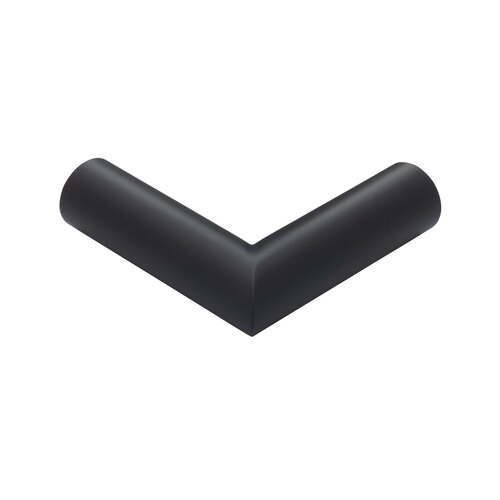 Handrail Fabricated Corner 90 degree 1.50" O/D - Matte Black