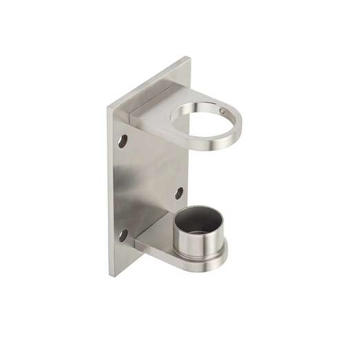 Post Fascia Bracket 1.90" O/D Non Adjustable - Brushed Stainless