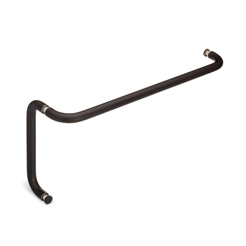 Opus II 24" c/c Towel Bar x 6" c/c Pull - Oil Rubbed Bronze Medium