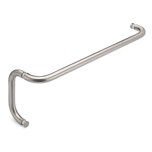 Opus II 24" c/c Towel Bar x 8" c/c Pull - Brushed Nickel