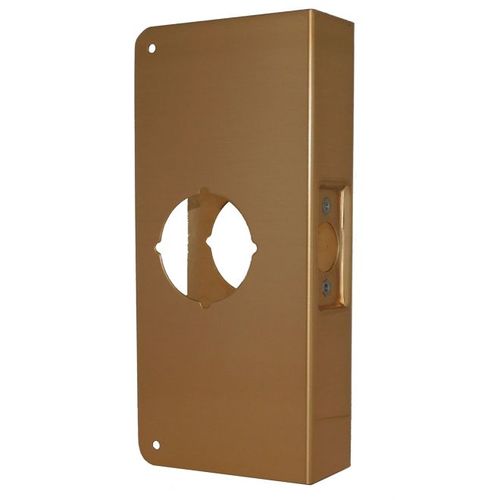 Classic Wrap Around for Cylindrical Door Lock with 2-1/8" Hole for 2-3/8" Backset and 1-3/8" Door Bronze Finish