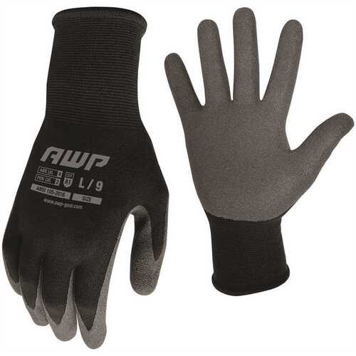 AWP 44126-26 Precision Grip Gloves Blk/gry Medium