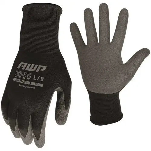 Precision Grip Gloves Blk/gry X-Large