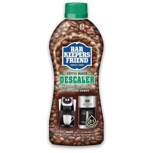 Bar Keepers Friend 11810 Coffee Maker Descaler 12 oz Liquid