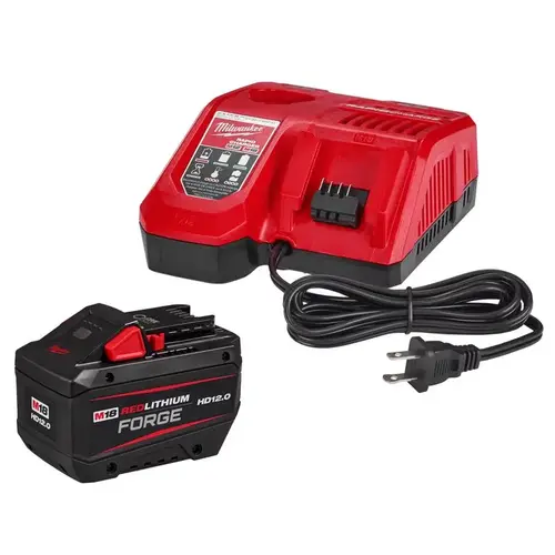 Battery and Charger Starter Kit 18V M18 HD 12 Ah Lithium-Ion