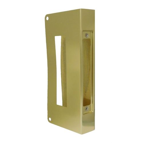 Don Jo CW514PB Classic Wrap Around for Mortise Lock with 86 Cut Out
