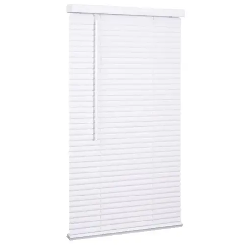 Blinds Vinyl 36" W X 72" H White Cordless White