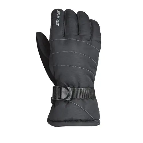 Cold Weather Gloves L Fabric Black Black