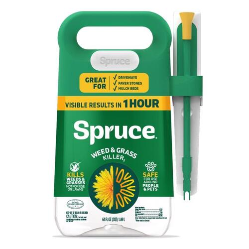 Spruce 810121300008 Killer Snap & Spray Powered Weed and Grass RTU Liquid 64 fl. oz.