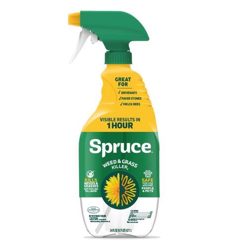 Spruce 810121300060 Killer Weed and Grass RTU Liquid 24 oz