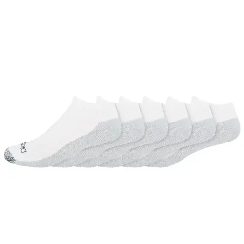 Dickies I62001-WHITE No-Show Socks Men's Dri-Tech White White Pair