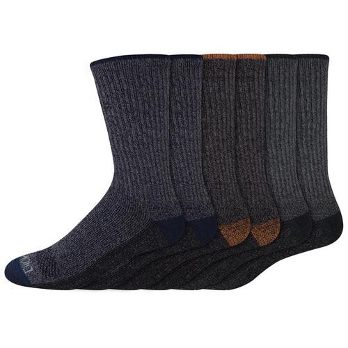 Dickies I11750-TIPPED Crew Socks Dri-Tech Men's 6-12 Assorted Assorted