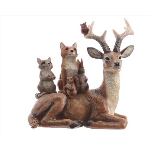 Decoris 535047 Table Decor Reindeer 5.91"