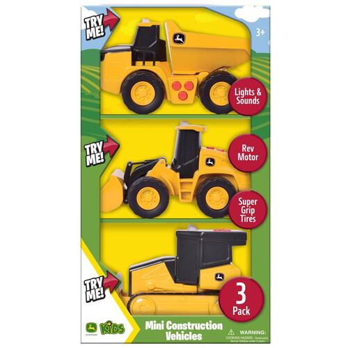 John Deere 470373 Mini Vehicles Construction 3 pc