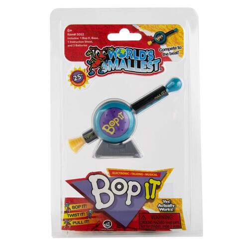 World's Smallest 5052 Bop It Multicolored Multicolored