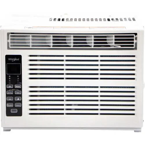 6,000 BTU 115v Window-Mounted Air Conditioner With Remote Control