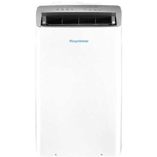 Keystone Technologies KSTAP12PINV 14,000 BTU 12,000 BTU Doe Portable Inverter Air Conditioner And Remote