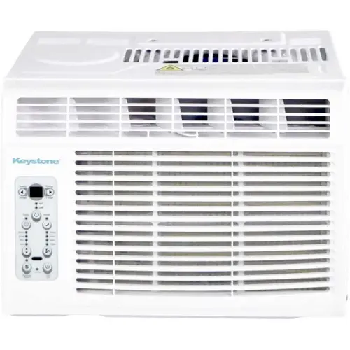 6,000 BTU Window-Mounted Air Conditioner And Lcd Remote Control