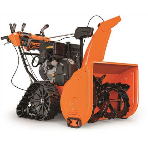 Ariens 921073 Platinum 28 Sho Rapidtrak Two-Stage Snow Blower 369cc With Auto-Turn