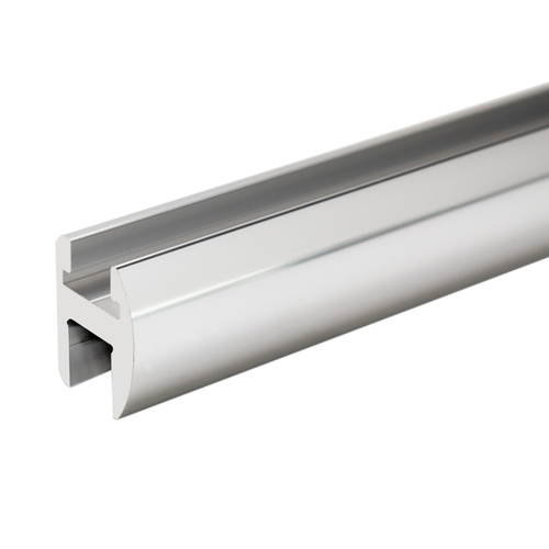 Extrusion for Premium Shower Door Header 144" Long - Polished Chrome