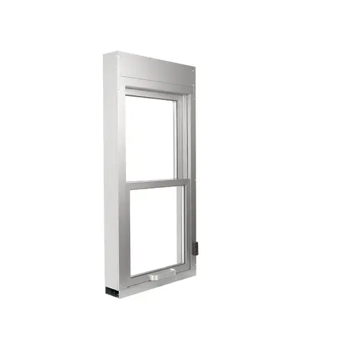 Automatic Vertical Window - 24" x 48" - Satin Anodized