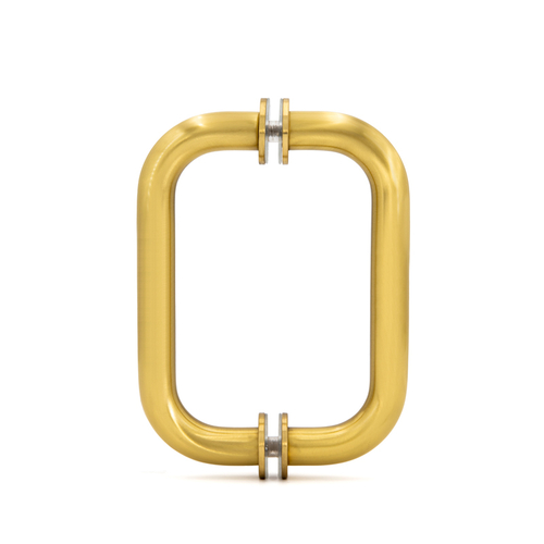 6" Center-To-Center Tubular Pull - Satin Brass