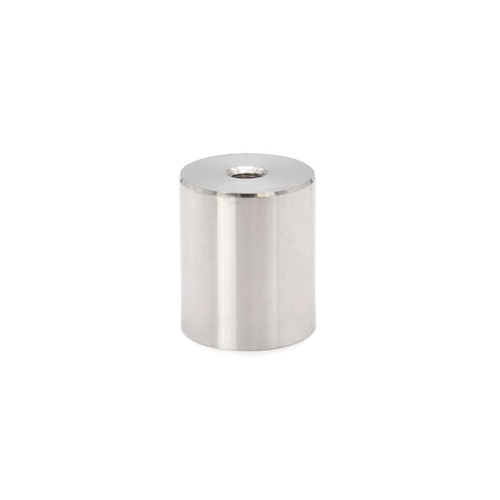 1-1/4" x 1" Tall Standoff Base - Polished Stainless