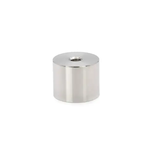 2" Diameter x 3/4" Tall Standoff Base - Polished Stainless