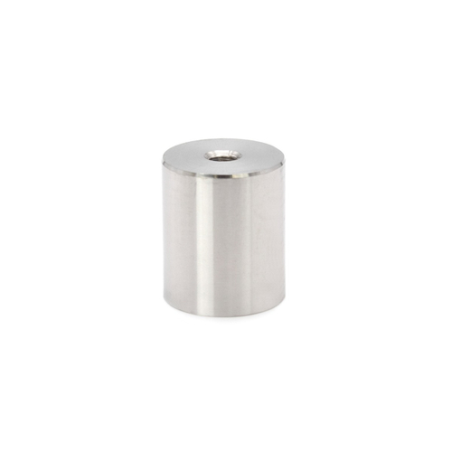 2" Diameter x 1" Tall Standoff Base - Brushed Stainless