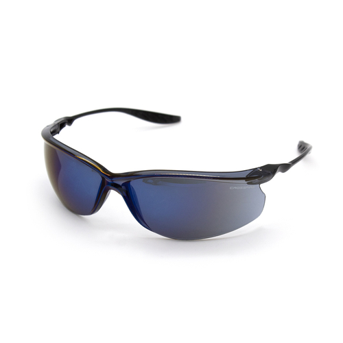 Foam Lined Safety Eyewear - Black Clear Lens