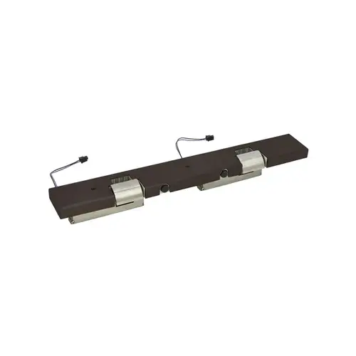 Double Door Electric Strike Stop Kit With HS3101NFS Installed - Oil Rubbed Bronze