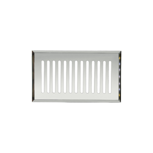 8" x 14" Glass Mirror Grille Plate