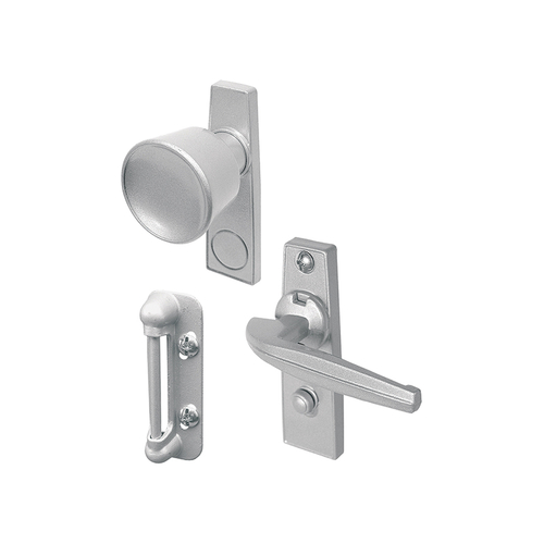 Tulip Knob Latch - 1-3/4" Mounting Holes - Aluminum (1 Set)